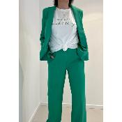 Pantalon Aldara vert